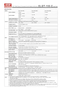 ELGT-150-C700B Datasheet Page 2