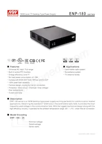 ENP-180-48 Datasheet Cover