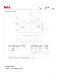 EPP-200-15 Datasheet Pagina 4