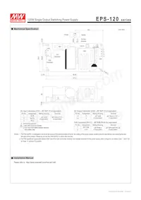 EPS-120-27 Datasheet Page 4