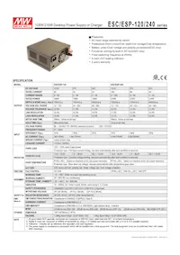 ESC-240-54 Datasheet Copertura