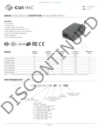 ETSA240050UDC-P6RP-SZ Datasheet Cover