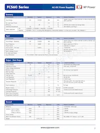 FCS60US36 Datasheet Page 2