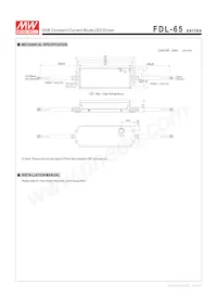 FDL-65-1800 데이터 시트 페이지 5