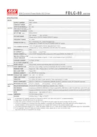 FDLC-80 Datasheet Page 2