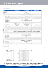 FP-PS24-120E Datasheet Pagina 2