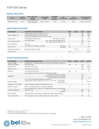 FXP7000-48-SG Datasheet Pagina 2