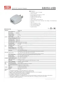 GS05U-USB數據表 封面