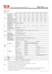 GS15A-0P1J Datasheet Page 2