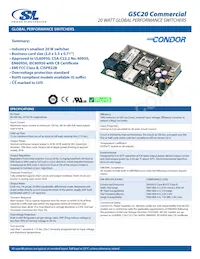 GSC20-28G Datasheet Cover