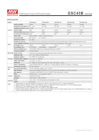 GSC40B-350 데이터 시트 페이지 2