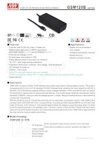 GSM120B20-R7B Datasheet Cover