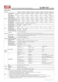 GSM18E07-P1J Datasheet Pagina 2