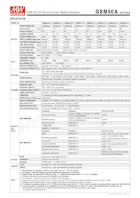 GSM60A09-P1J Datasheet Page 2