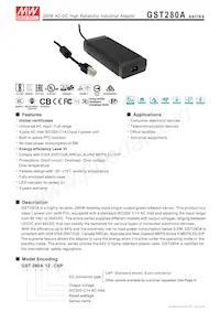 GST280A20-C6P Datasheet Copertura