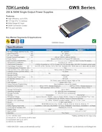 GWS5007.5 Datasheet Cover