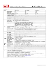 HBG-100P-48A Datasheet Pagina 2