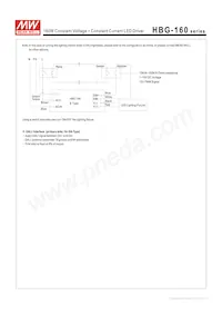 HBG-160-24B Datasheet Pagina 5