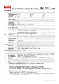 HBG-240P-60A Datasheet Page 2