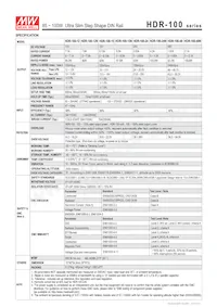 HDR-100-12 Datasheet Page 2
