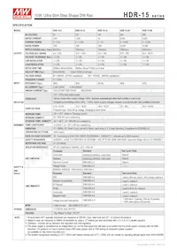 HDR-15-48 Datasheet Pagina 2