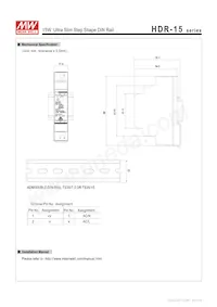 HDR-15-48 Datasheet Pagina 4
