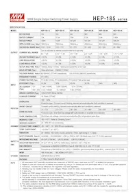 HEP-185-15A Datasheet Page 2