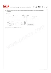 HLG-100H-30 Datasheet Pagina 5