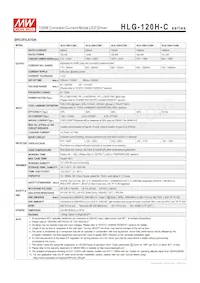 HLG-120H-C350B Datasheet Page 2