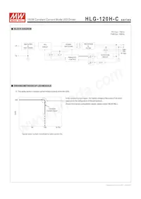 HLG-120H-C350B Datasheet Pagina 3