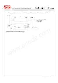 HLG-120H-C350B Datasheet Pagina 5
