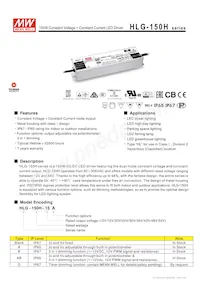 HLG-150H-42 Datasheet Cover
