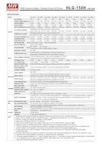 HLG-150H-42 Datasheet Pagina 2