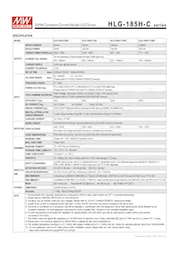 HLG-185H-C500A Datasheet Page 2