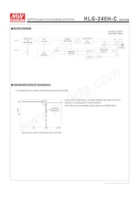 HLG-240H-C700A Datasheet Pagina 3
