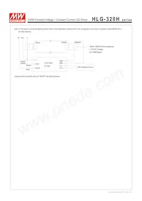 HLG-320H-54C Datasheet Pagina 5