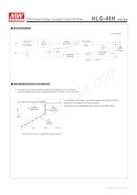 HLG-40H-30B Datasheet Page 3