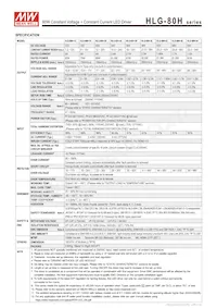 HLG-80H-54B Datasheet Page 2