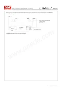 HLG-80H-C350B Datasheet Pagina 5