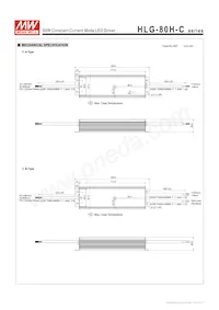 HLG-80H-C350B Datasheet Pagina 8