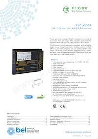 HP2020-9RG Datasheet Cover