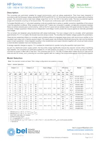 HP2020-9RG Datasheet Pagina 2