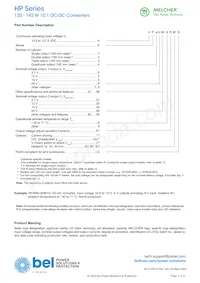 HP2020-9RG Datasheet Pagina 3