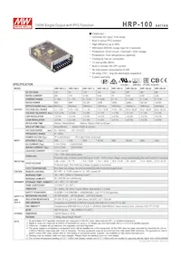 HRP-100-5 Datasheet Cover