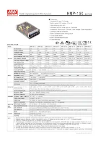HRP-150-36 Datasheet Cover