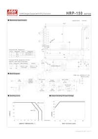 HRP-150-36 Datasheet Page 2