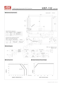 HRP-150-36 데이터 시트 페이지 2