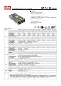 HRP-200-3.3 Datasheet Cover