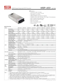 HRP-450-12 Datasheet Cover
