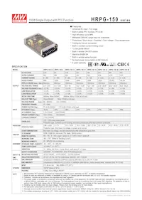 HRPG-150-48 Datasheet Cover